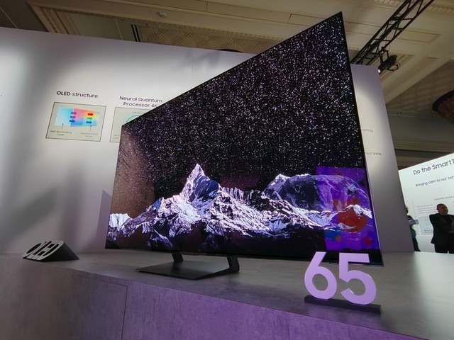 CES 2023：三星展示新款QD-OLED电视S95C/S90C