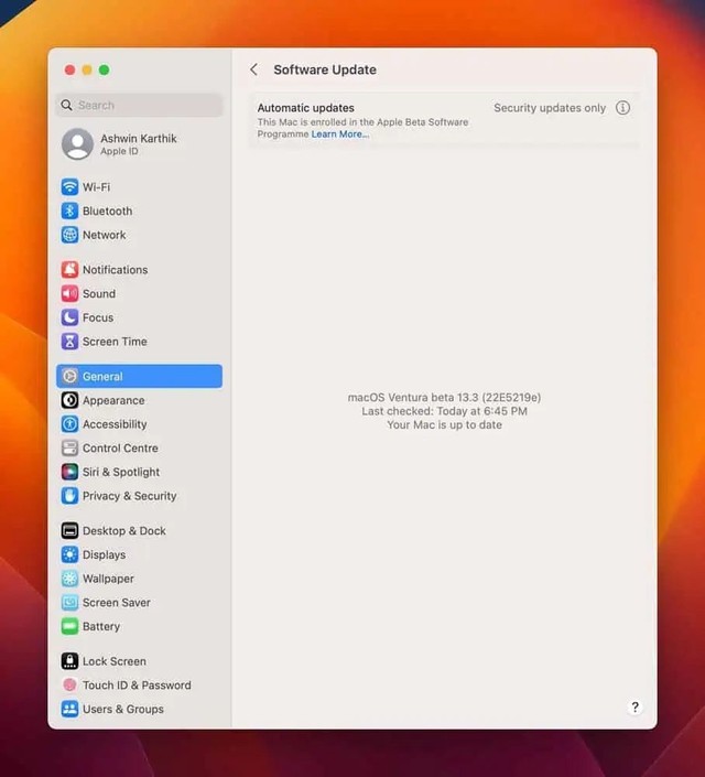 苹果macOS 13.3修复部分问题 已推送