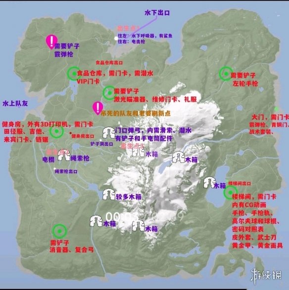 森林之子怎么看地图-森林之子地图大小及查看方法