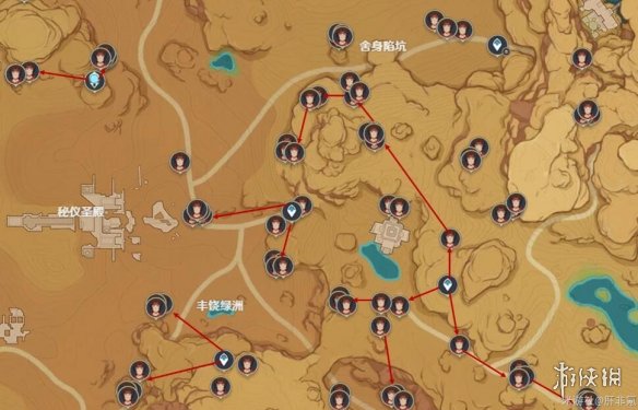 原神迪希雅突破材料采集路线分享-迪希雅突破素材怎么采集