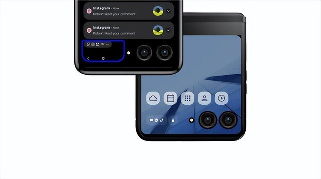 副屏更大了？摩托罗拉Razr 2023真机图曝光