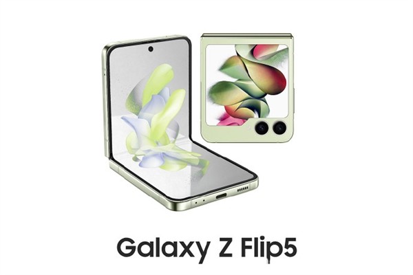 长这样？三星Galaxy Z Flip5设计大变样：大尺寸异形外屏绝了