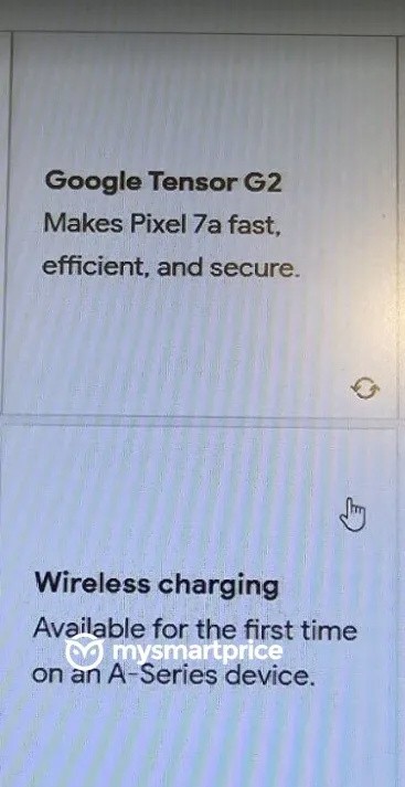 谷歌Pixel 7a宣传图曝光：90Hz屏幕、支持无线充电、6400万像素主摄