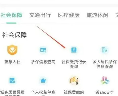 社保怎么查询缴费记录