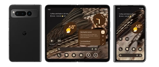 谷歌Pixel Fold折叠屏手机发布：处理器亮了