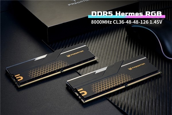 8000MHz超高规格，宏碁掠夺者Hermes DDR5新品发布