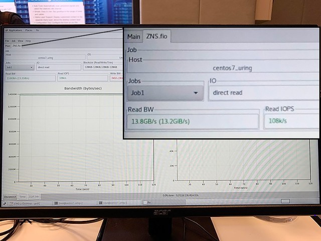 2023 COMPUTEX：SMI现场实测MonTitan Gen5企业级SSD