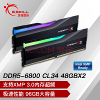 芝奇48GB DDR5-6800内存条已上架