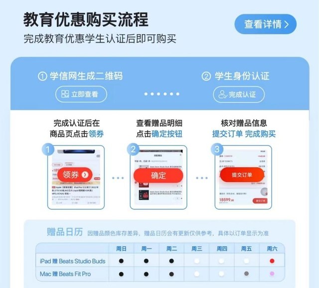 京东开启Apple产品教育优惠，指定iPad及Mac至高优惠500元再赠Beats耳机