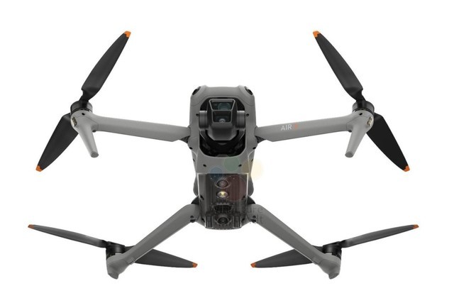 大疆 DJI Air 3 无人机渲染图曝光，搭载双摄像头系统、新款控制器