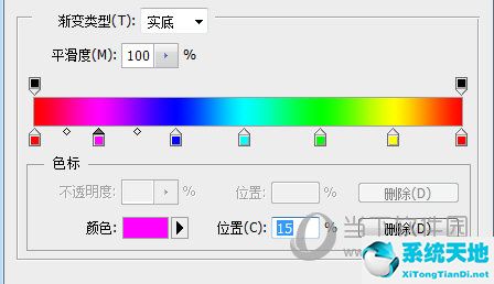 ps字体渐变效果怎么做(ai渐变多个形状统一渐变)