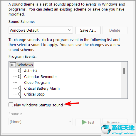 win11怎样关闭开机声音(如何把win11开机声音关了)