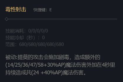 lol迅捷斥候技能加点-英雄联盟迅捷斥候提莫技能加点推荐