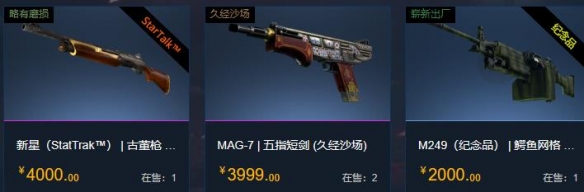 csgo价格表大全武器-csgo价格表大全武器介绍