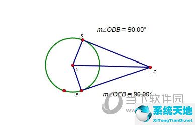 几何画板如何过圆外一点画圆切线 绘制方法介绍
