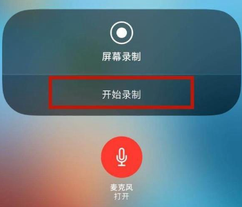 苹果手机的录屏在哪打开（苹果手机的录屏快速打开方式）