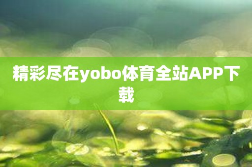 精彩尽在yobo体育全站APP下载