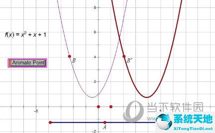 如何用几何画板构造直线上的动点(几何画板直线旋转动画教程)