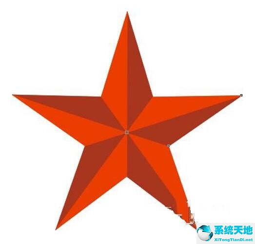 coreldraw x4画五角星(cdr怎样画立体五角星)