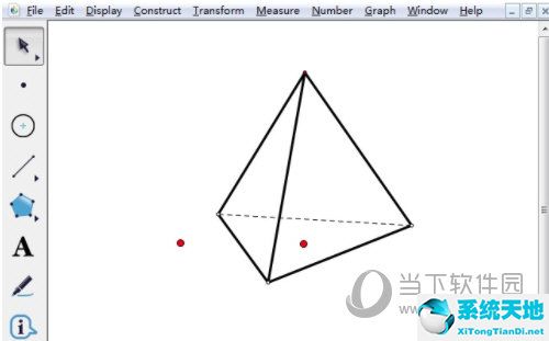 几何画板画四棱锥(几何画板如何绘制三棱锥)