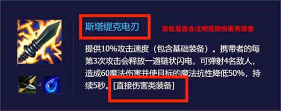 金铲铲之战直接伤害类的装备有哪些