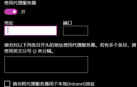 win10如何设置代理ip和端口(win10手动设置代理地址怎么填)