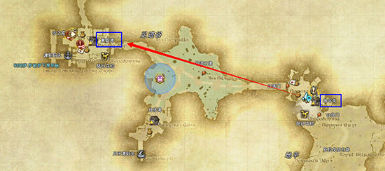 FF14去沙之家地图小指引详细介绍